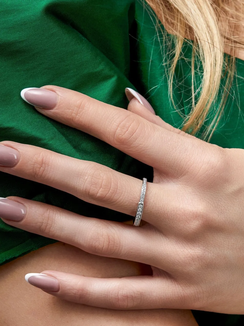 Tiffany & Co. 18K white gold Lock diamond ring | Image 2