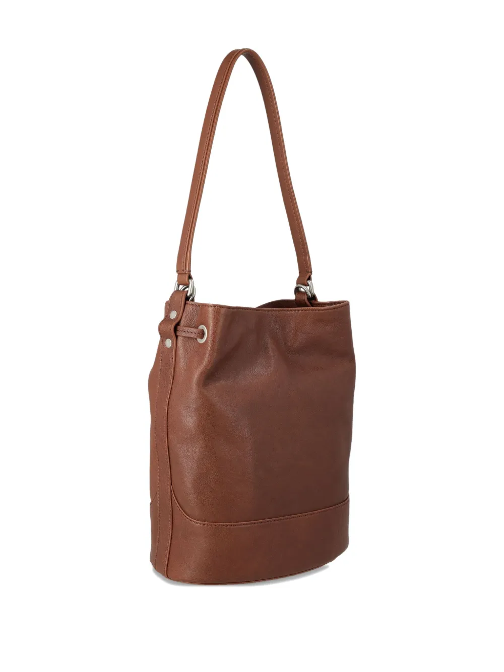 Zanellato Leather Shoulder Bag Adjustable Strap In Brown