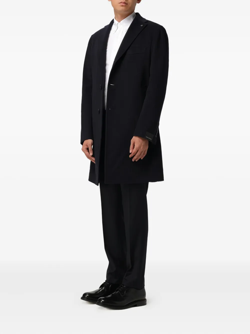 Tagliatore three-button cashmere coat | Single Breasted Coats | Image 2