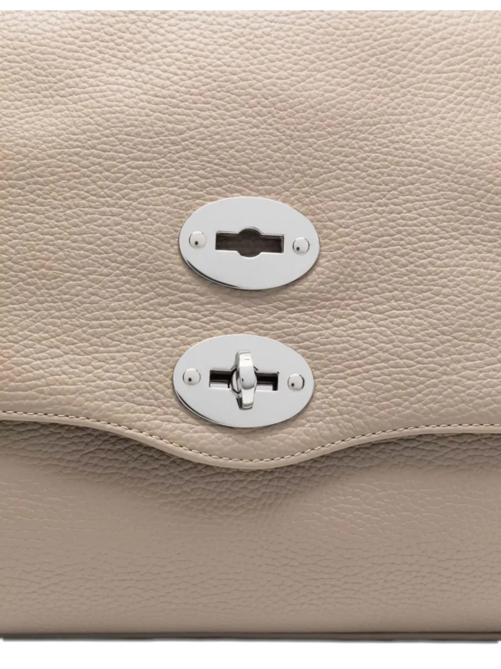 Zanellato Baby Postina® Leather Top Bag In Neutral