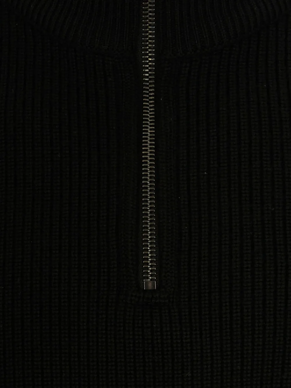 Paul & Shark ribbed-knit sweater Zwart