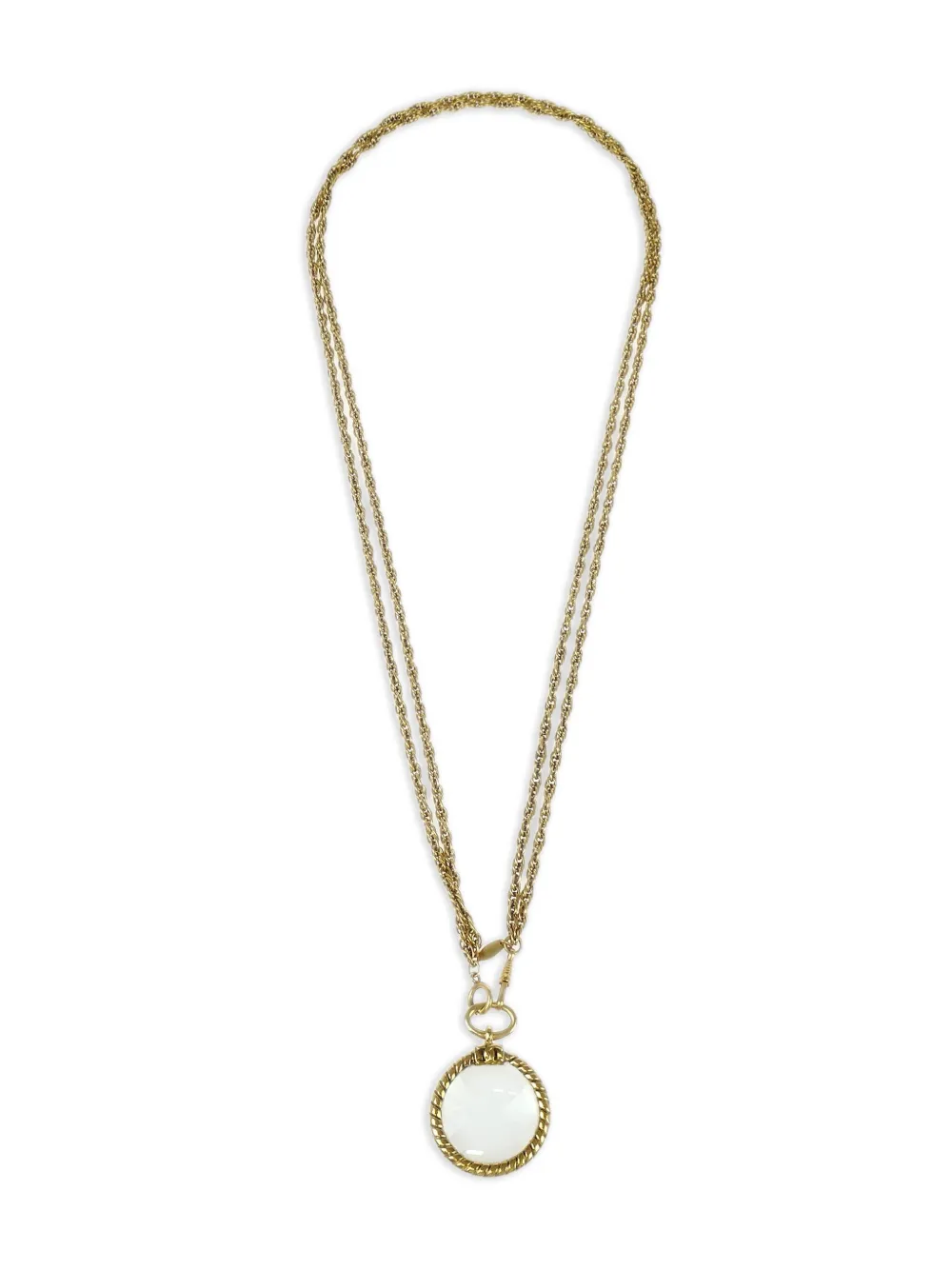 1990-2000s Loupe chain necklace