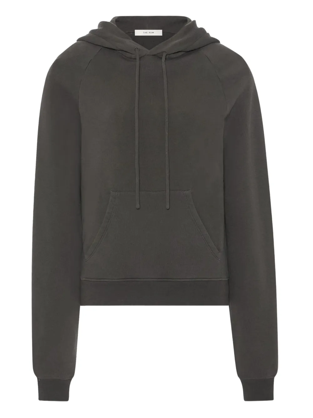 The Row ribbed-trim hoodie | Grey | Image 1