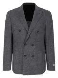 Canali double-breasted wool suit - Grey