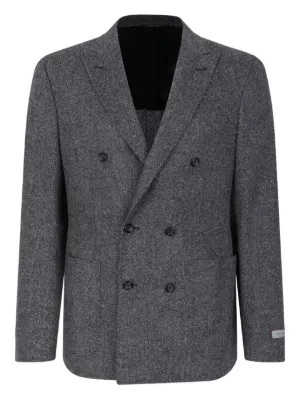 Zegna ウール スーツ | グレー | FARFETCH JP