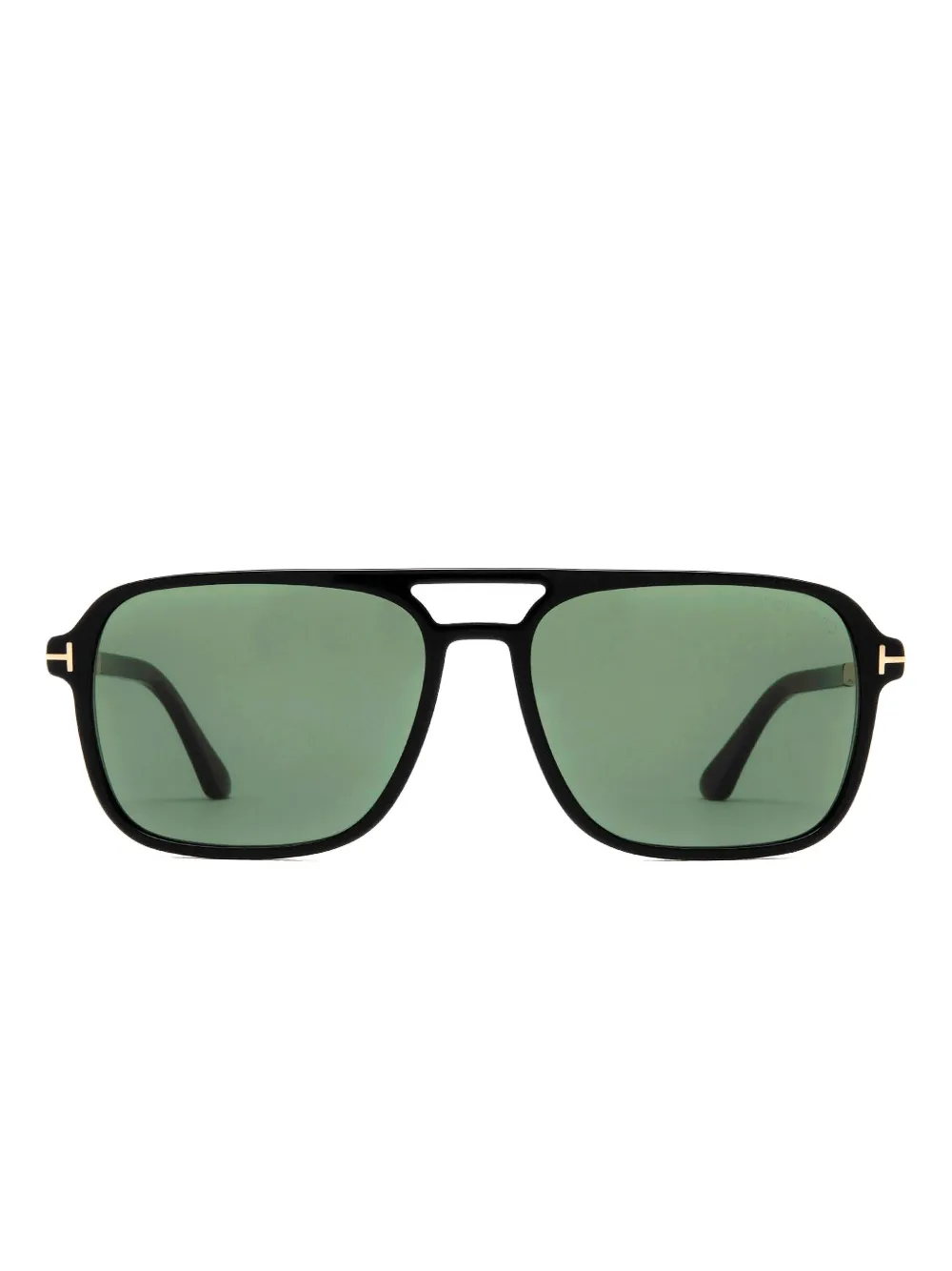 Tom Ford Full-rim Hinge-detail Sunglasses In Black