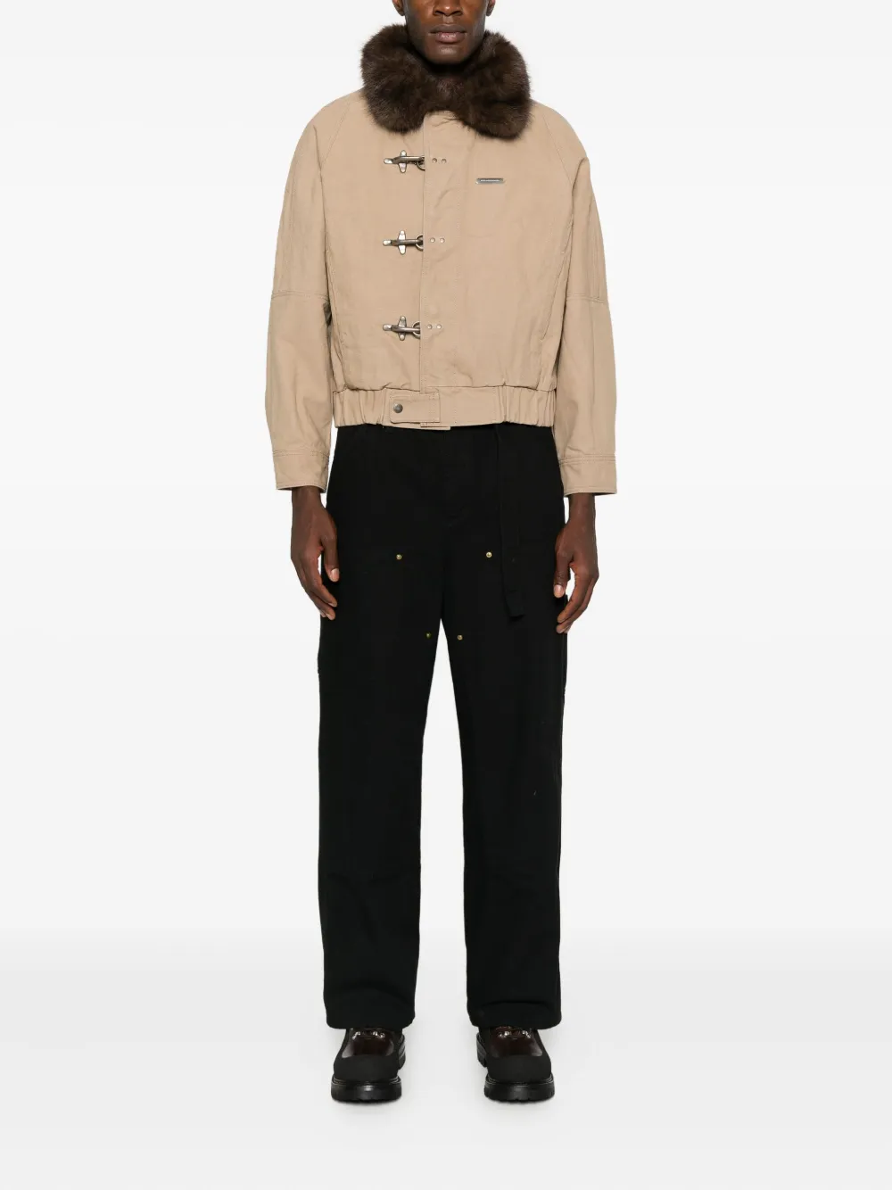 Andersson Bell Ortega faux-fur collar jacket | Faux Fur & Shearling Jackets | Image 2