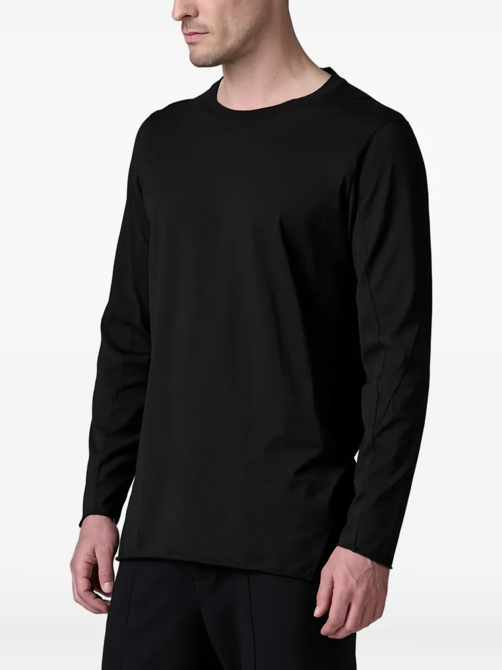 Transit long-sleeve T-shirt - Zwart