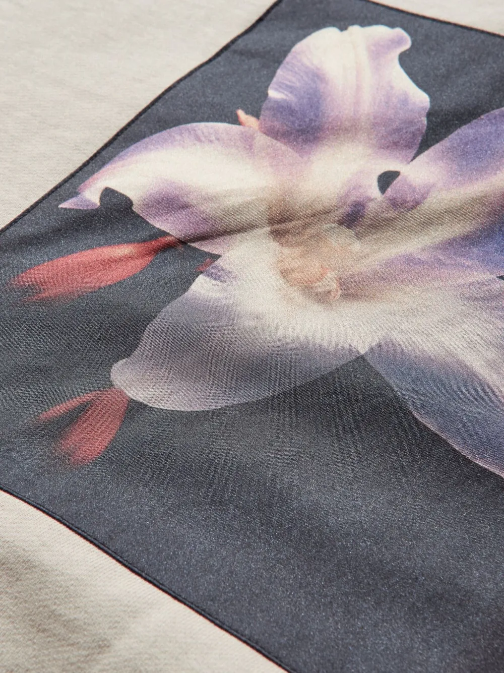 OAMC Peacemaker Hoodie met bloemenprint en logo Beige