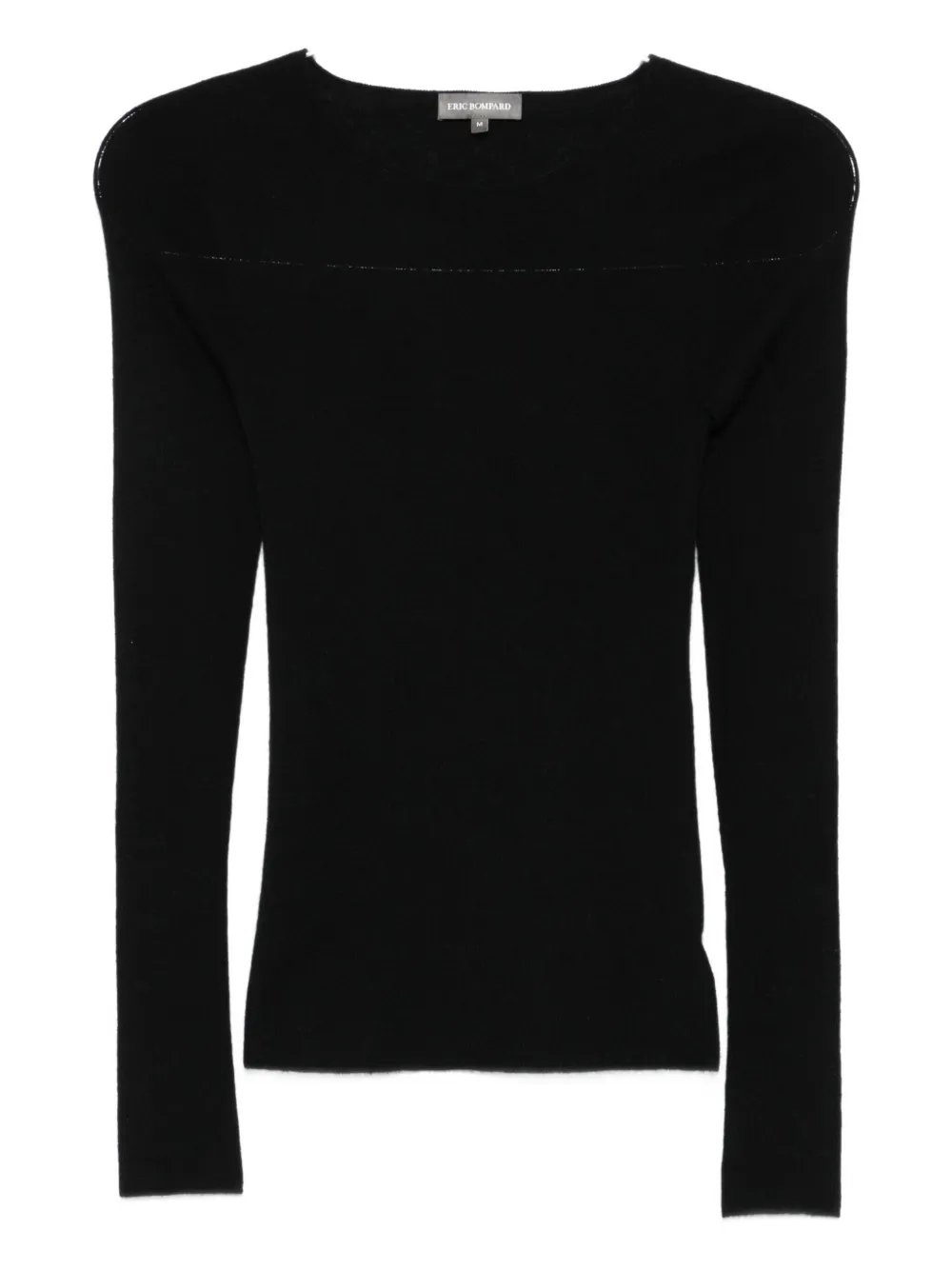 Eric Bompard Crew-neck Sweater In Black