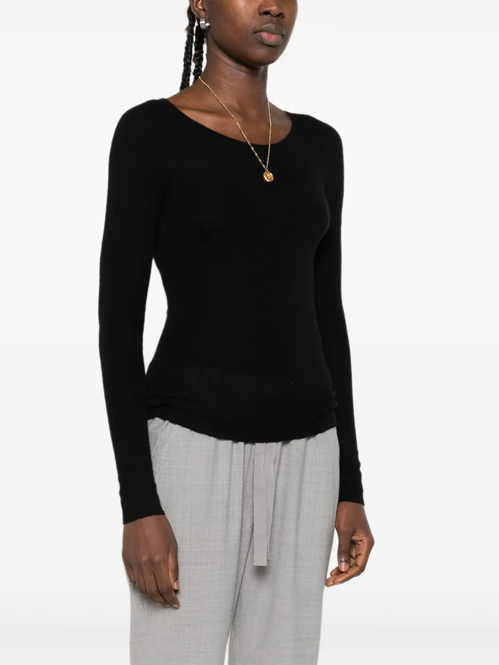 Bompard Crew-neck Sweater - Black 