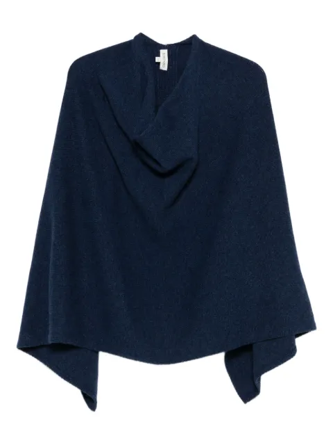 Eric Bompard Langer Poncho aus Kaschmir
