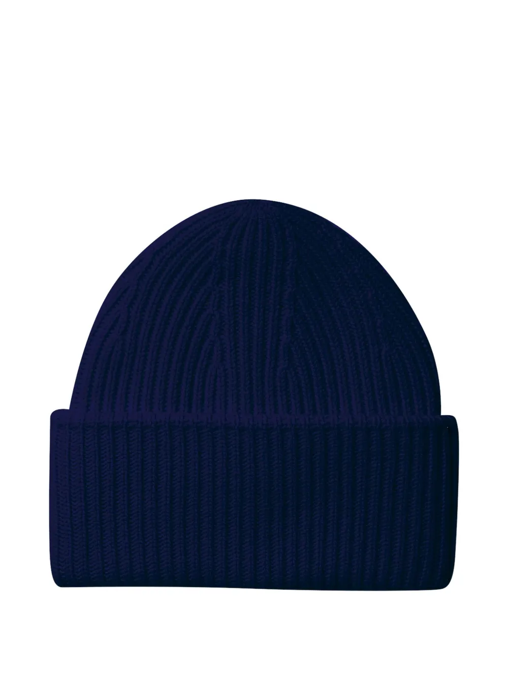 Eric Bompard ribbed-knit cashmere beanie - Blu
