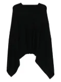 Eric Bompard cashmere poncho - Black