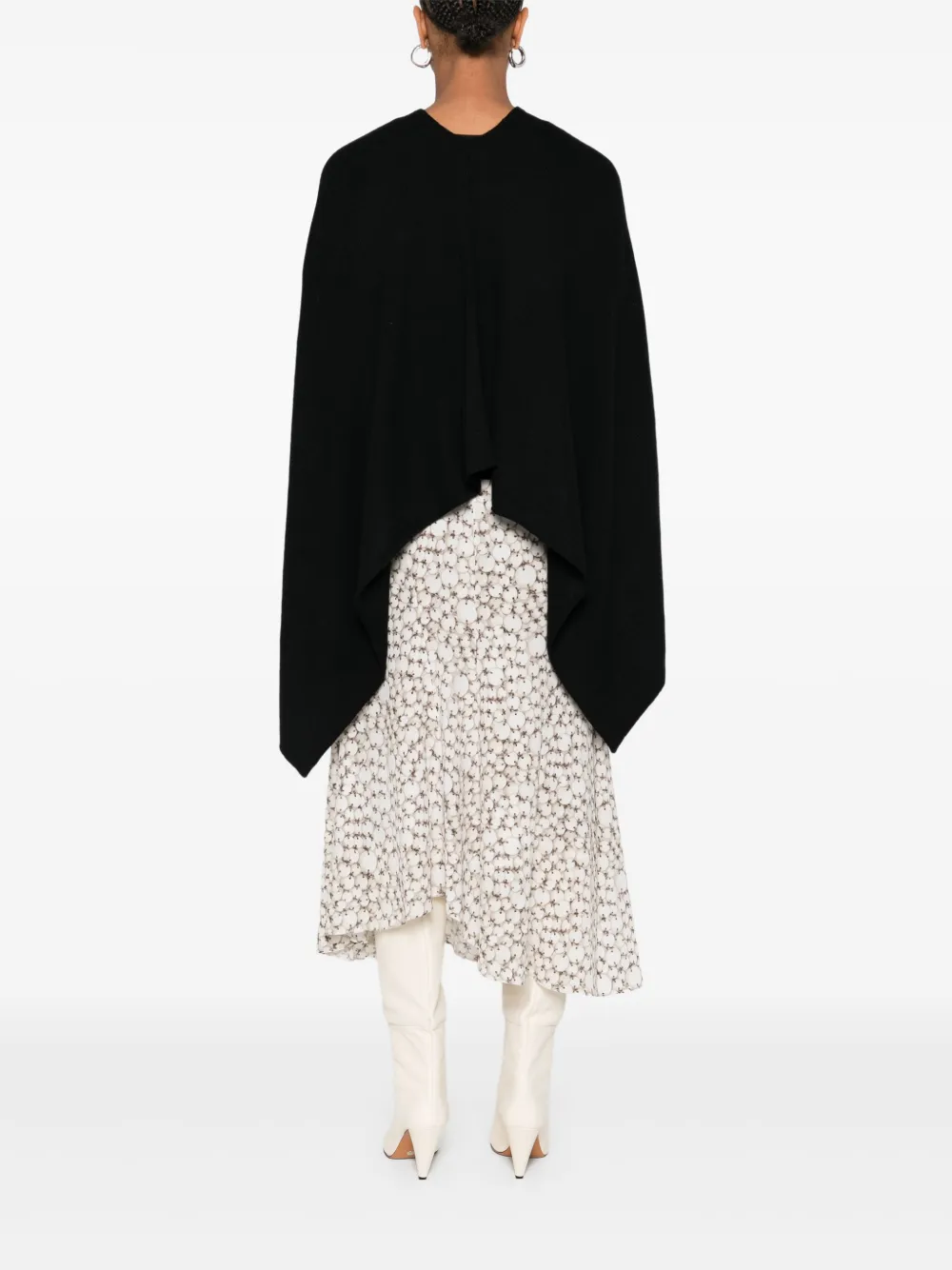 BOMPARD Kasjmier poncho Zwart