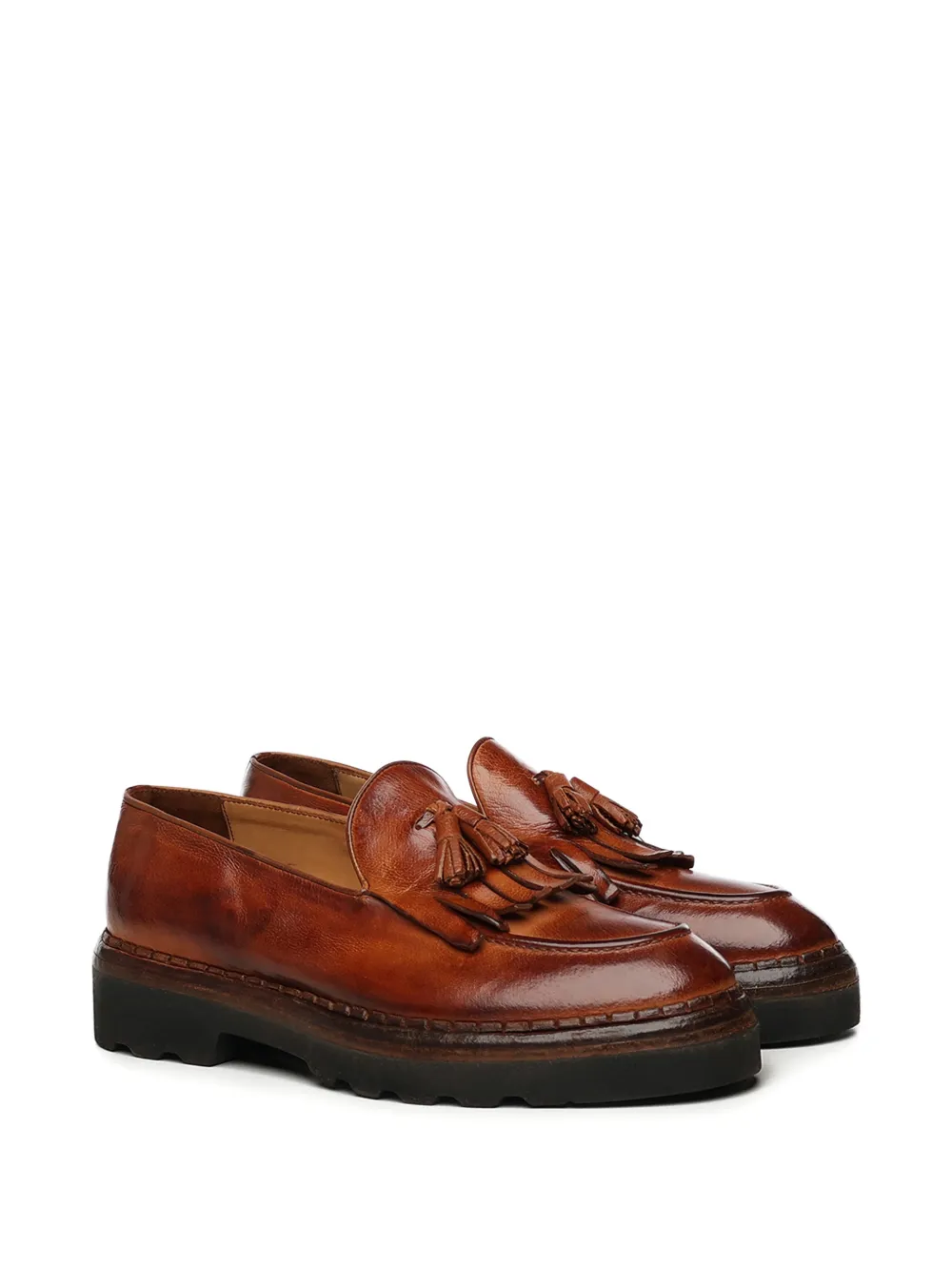 Eleventy tassel leather loafers | Image 2