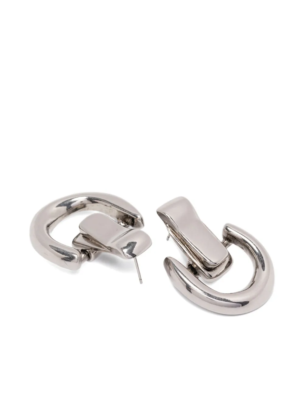 Ermanno Scervino half-hoop earrings - Zilver