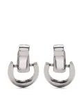 Ermanno Scervino half-hoop earrings - Silver