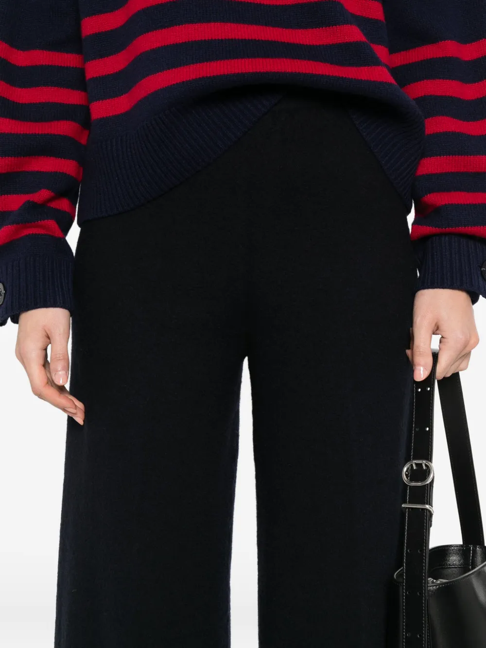 Semicouture Wollen broek Blauw