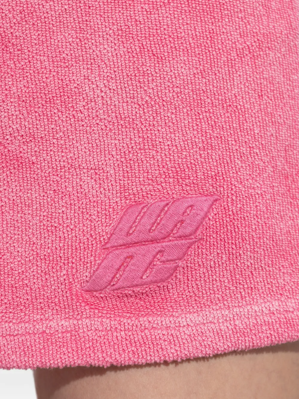 Alexander Wang embroidered cotton mini skirt Roze