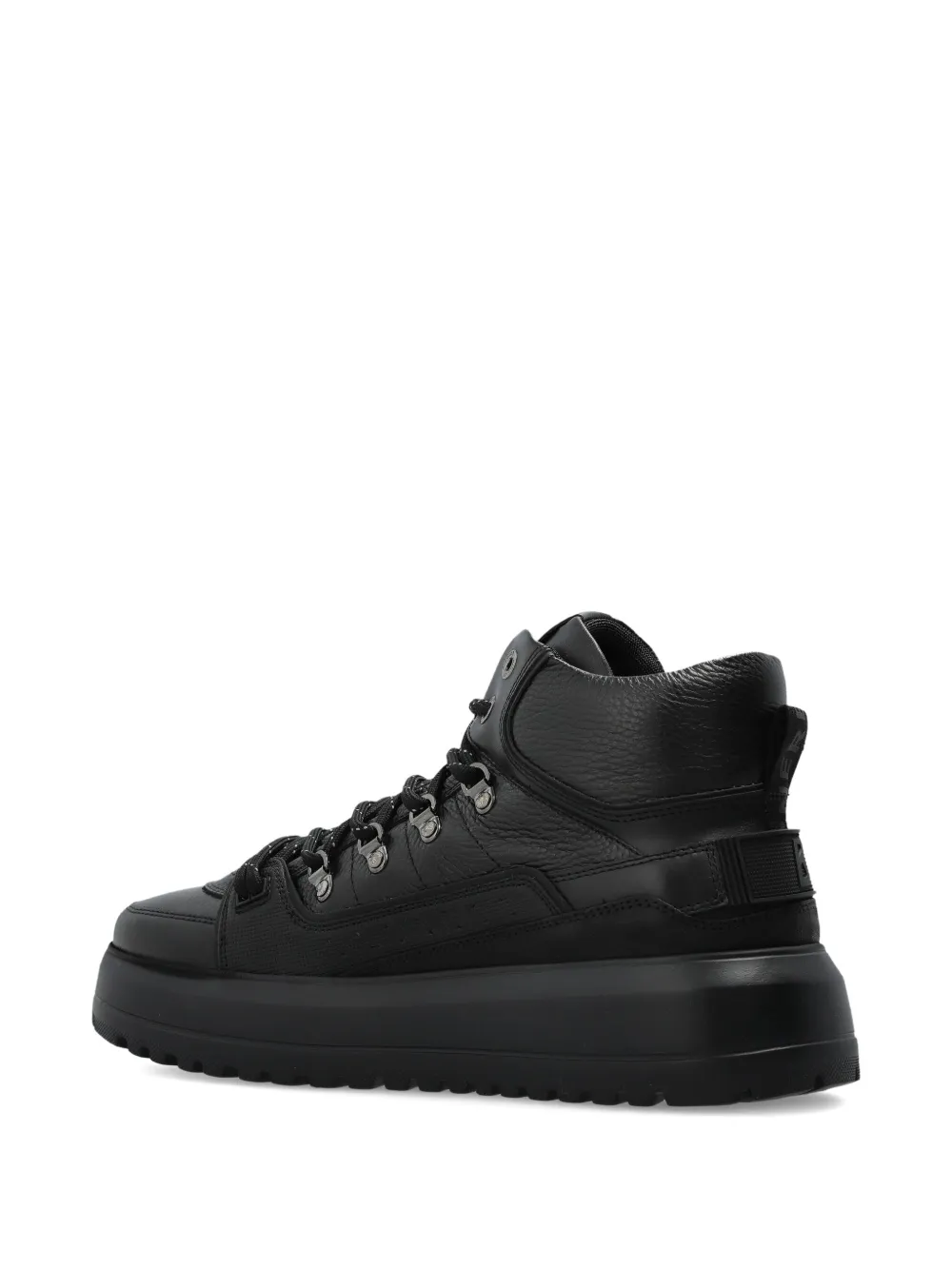 Bogner Lace-up Platform Sneakers In Black
