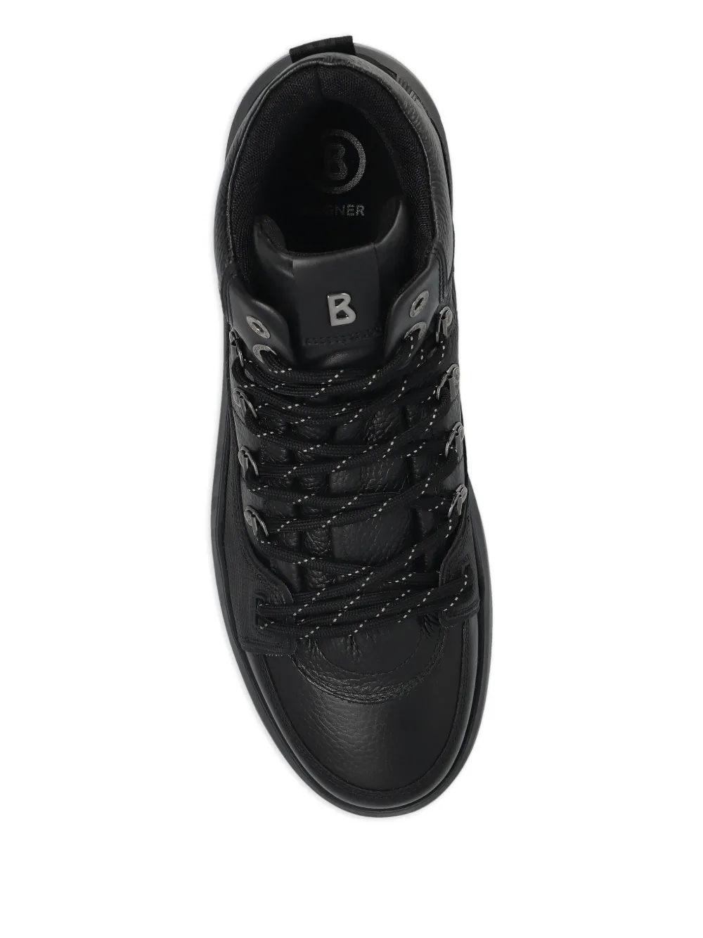 Bogner Lace-up Platform Sneakers In Black