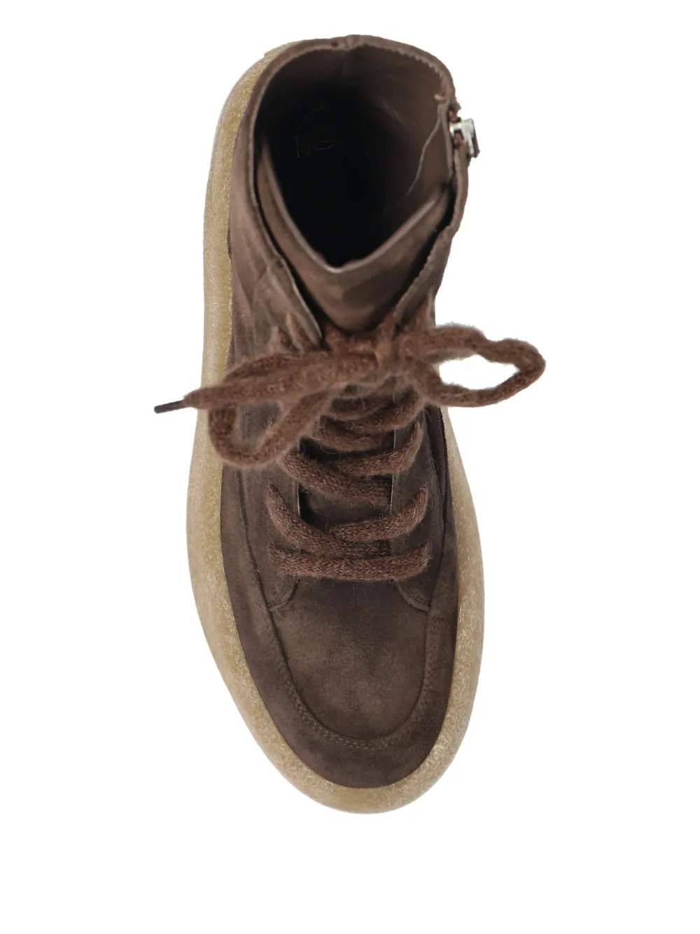 Vic Matie lace-up platform trainers Brown