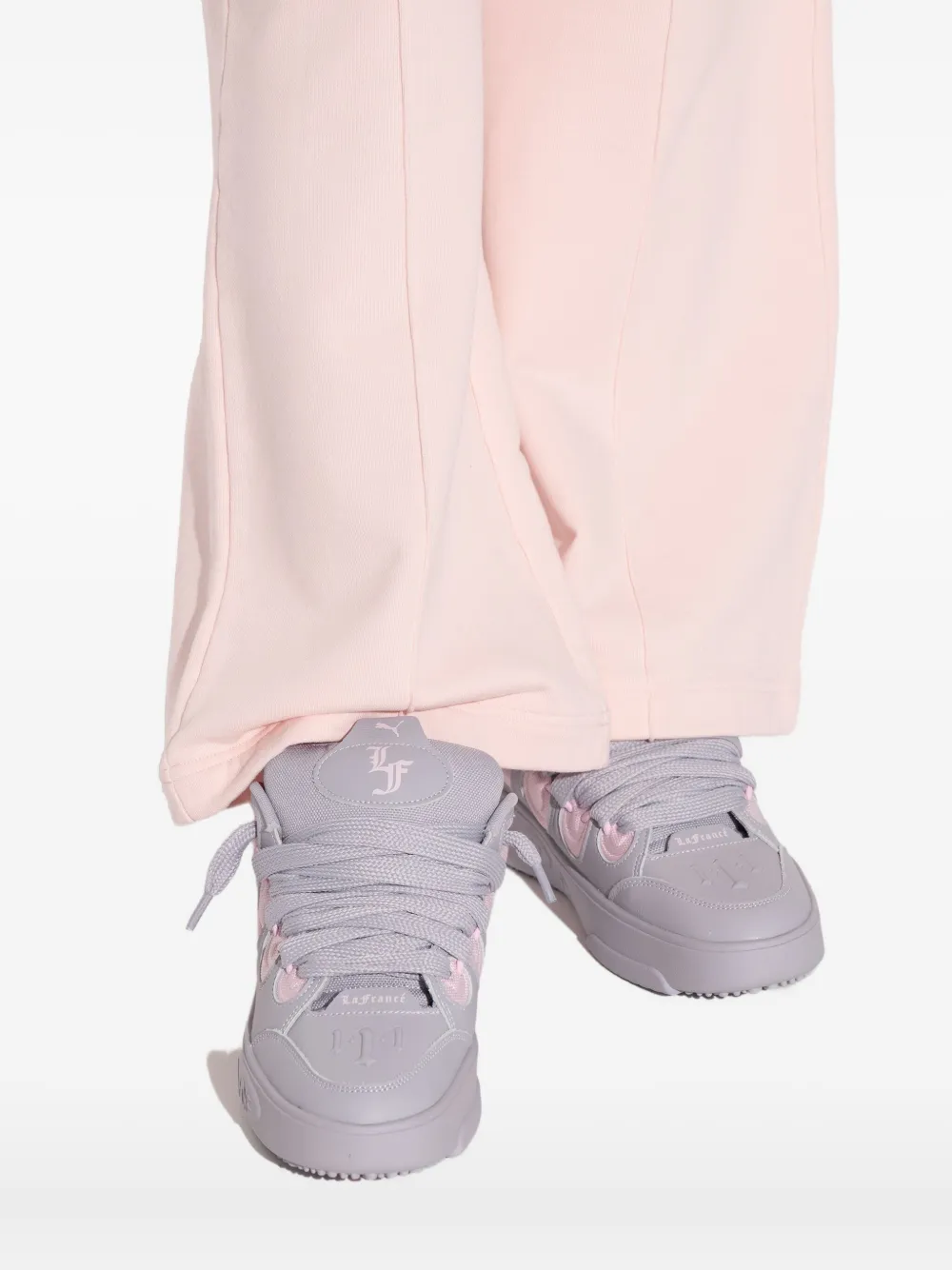 PUMA La Francé sculpted sneakers Grey