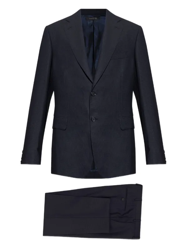 Brioni ジャケット ダークネイビー　無地 仕事でオーラを放つ！ 老舗メゾンの「極上ソリッドスーツ」4傑