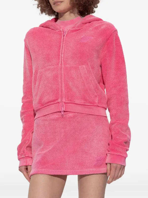 Alexander Wang フーデッド トップ | ピンク | FARFETCH JP
