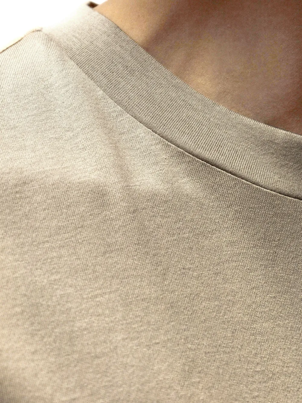 Brioni T-shirt met ronde hals Beige