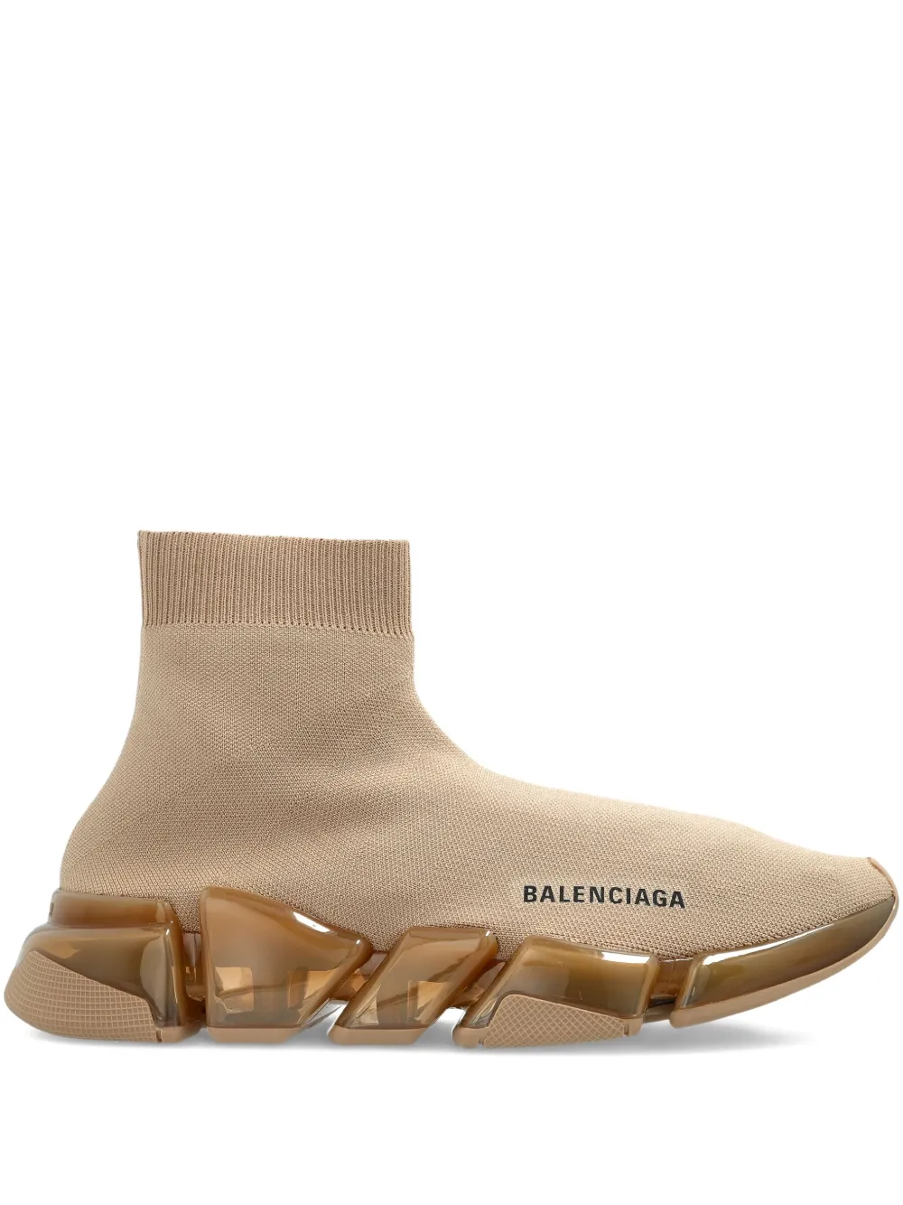 Balenciaga sock-knit Speed trainers Neutrals
