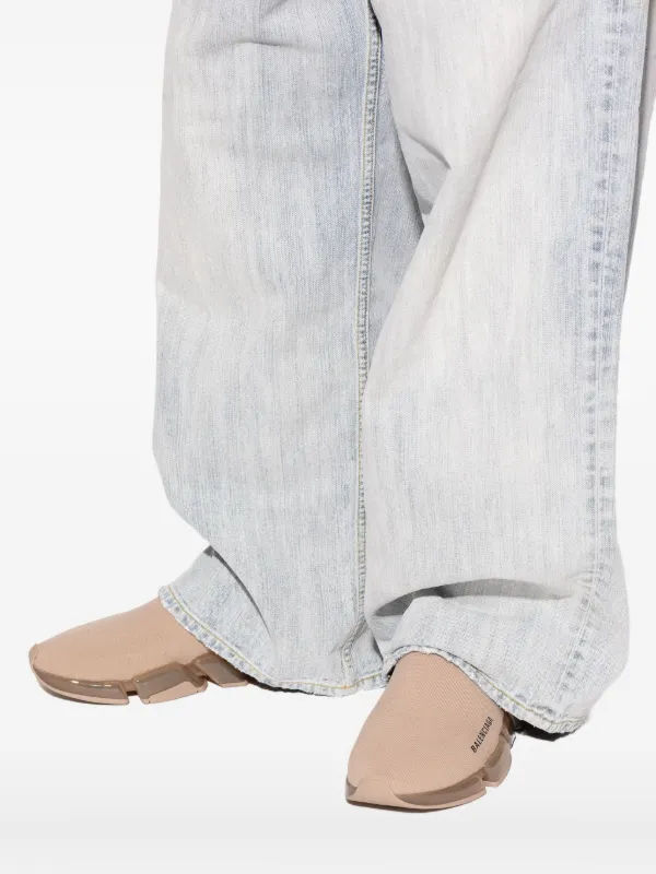 Balenciaga Baskets Speed En Maille Tons Neutres FARFETCH FR