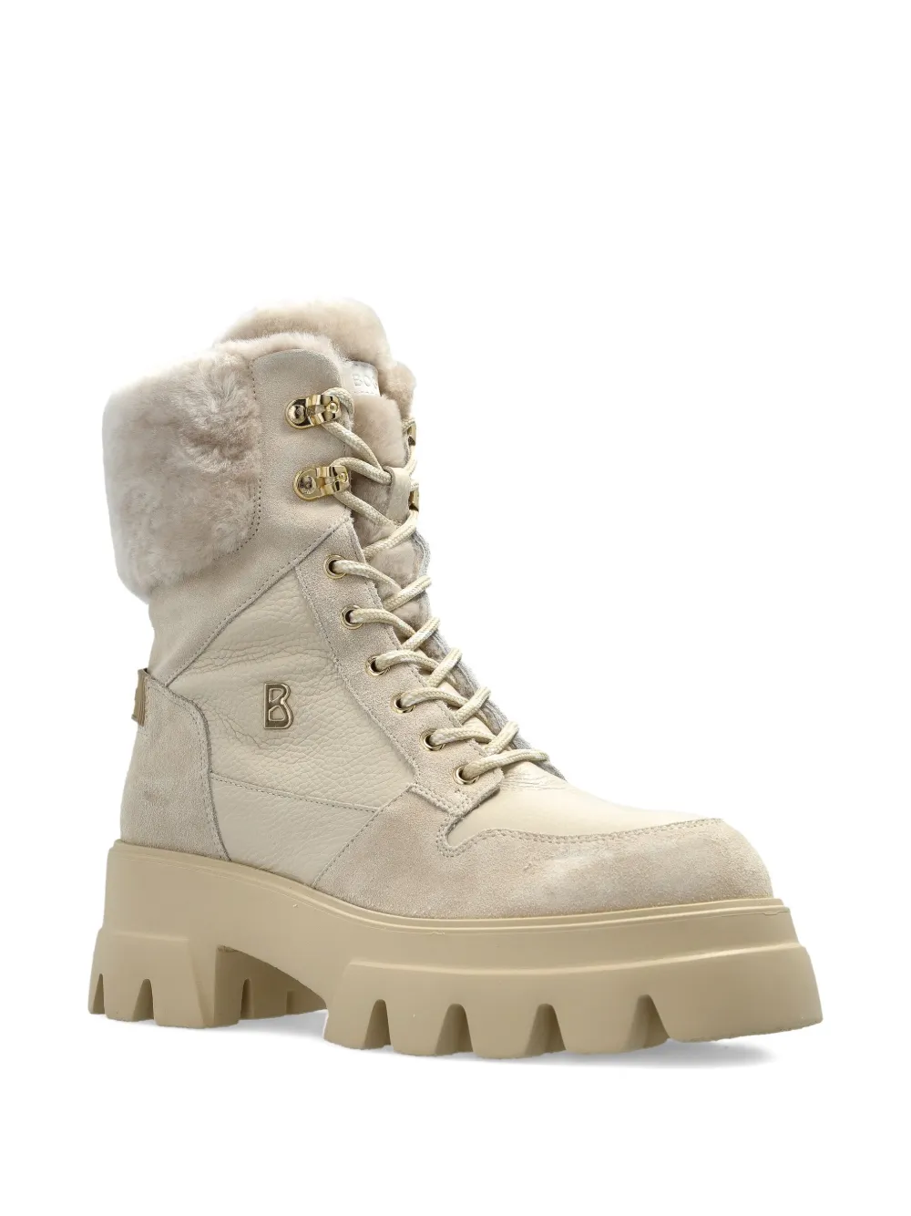 Bogner Sapporo Lace-up Boots In White