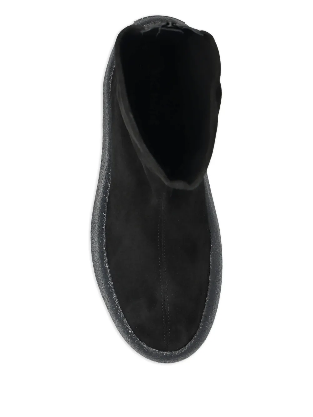 Vic Matie stretch-fabric platform trainers Black