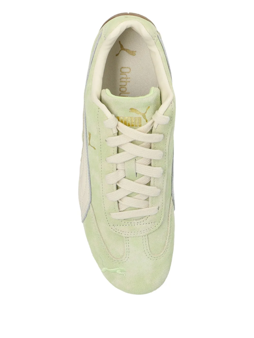PUMA Speedcat suede-leather sneakers Green