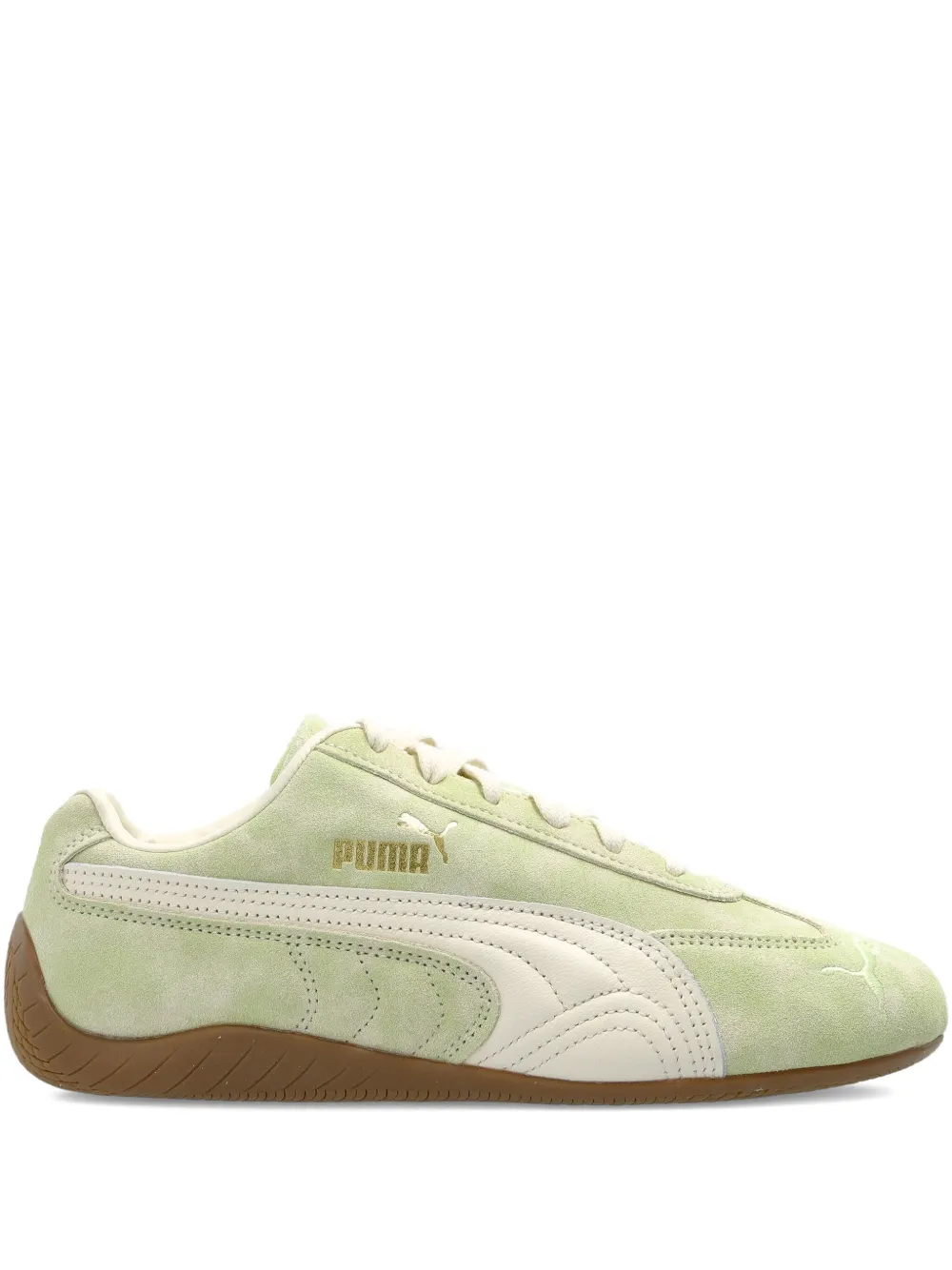 PUMA Speedcat suede-leather sneakers Green