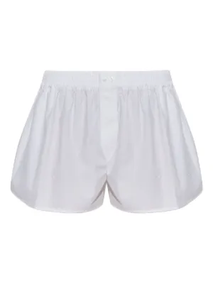 Alexander Wang ストライプ ショートパンツ | ホワイト | FARFETCH JP