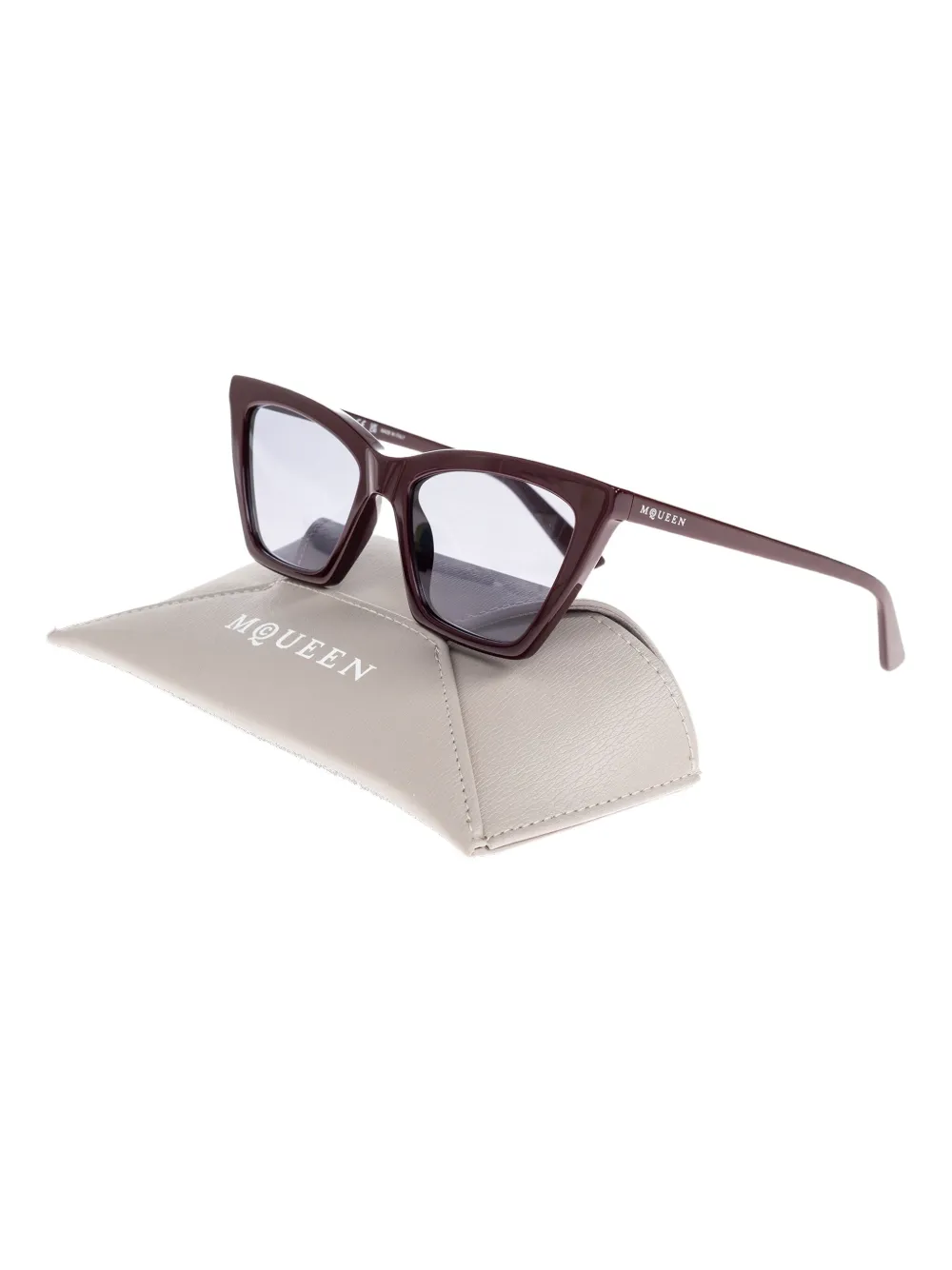 Alexander McQueen Eyewear cat-eye frame sunglasses Rood
