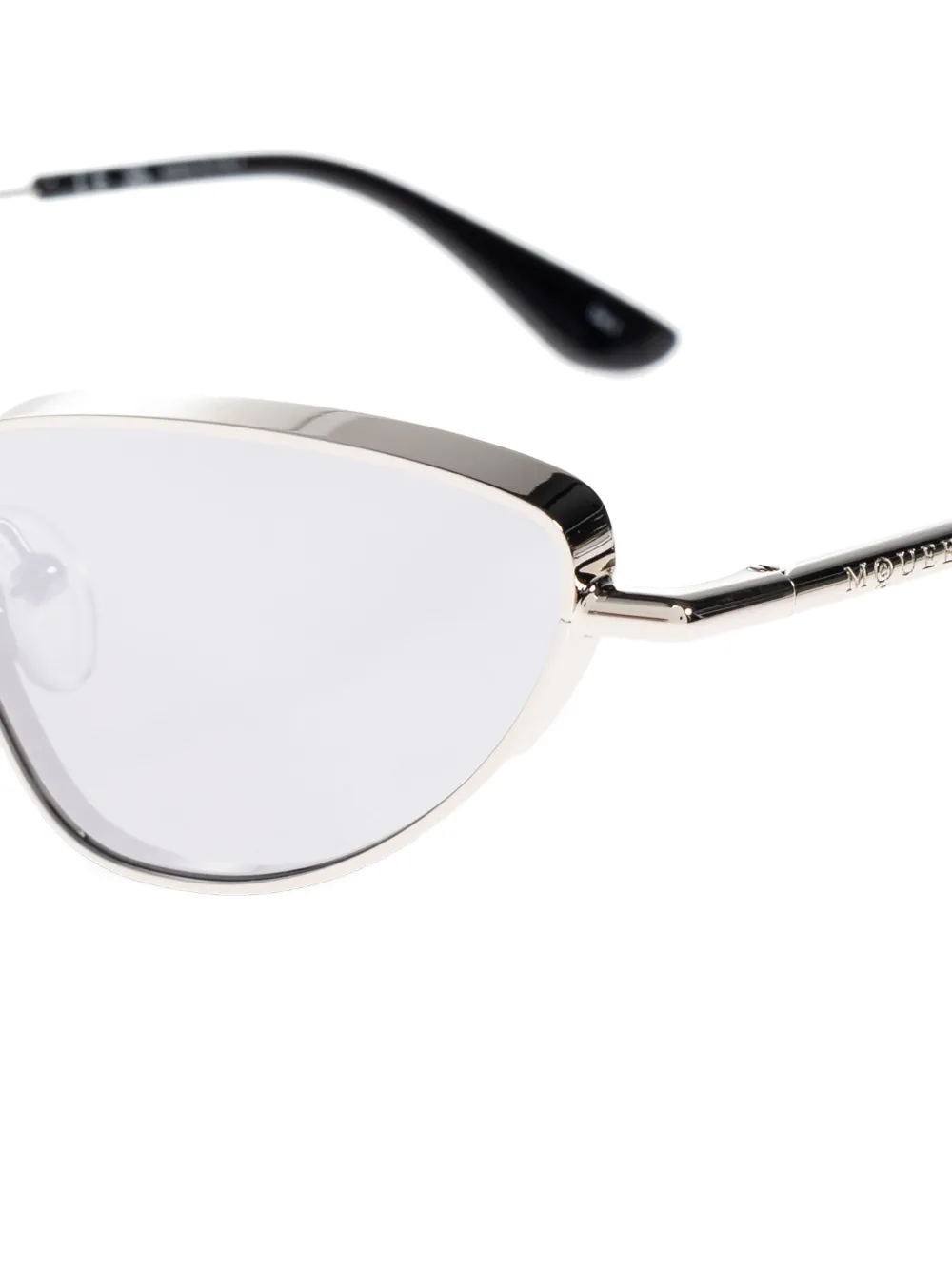 Alexander McQueen Eyewear Zonnebril met cat-eye montuur Grijs
