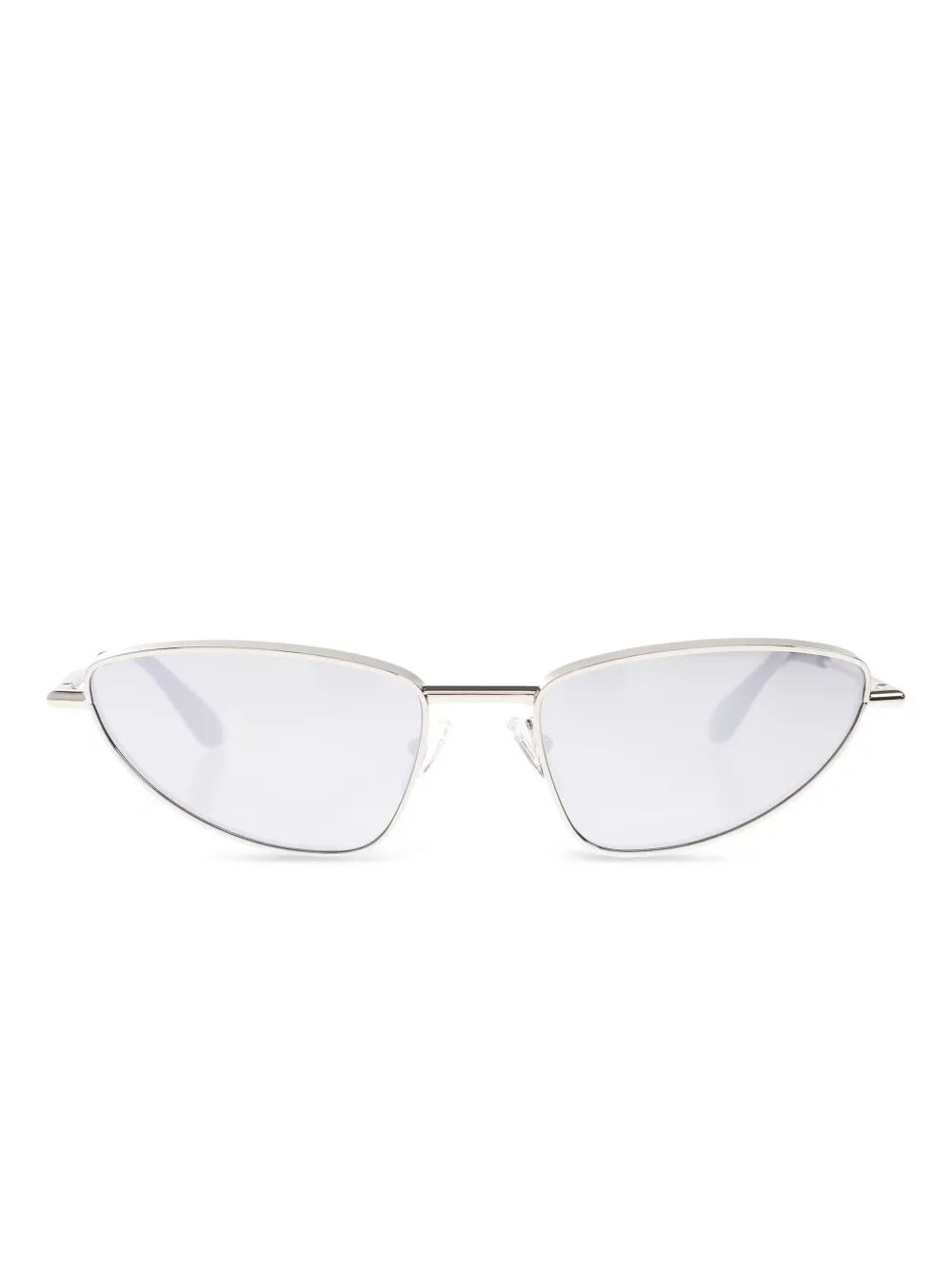 Alexander McQueen Eyewear Zonnebril met cat-eye montuur Grijs