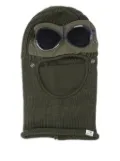 C.P. Company goggle-detail balaclava - Green
