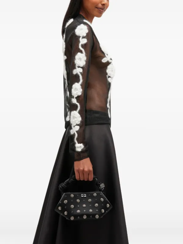 GANNI　Bou Bag Small 美品 Black Black Small GANNI Bou Bag | GANNI US