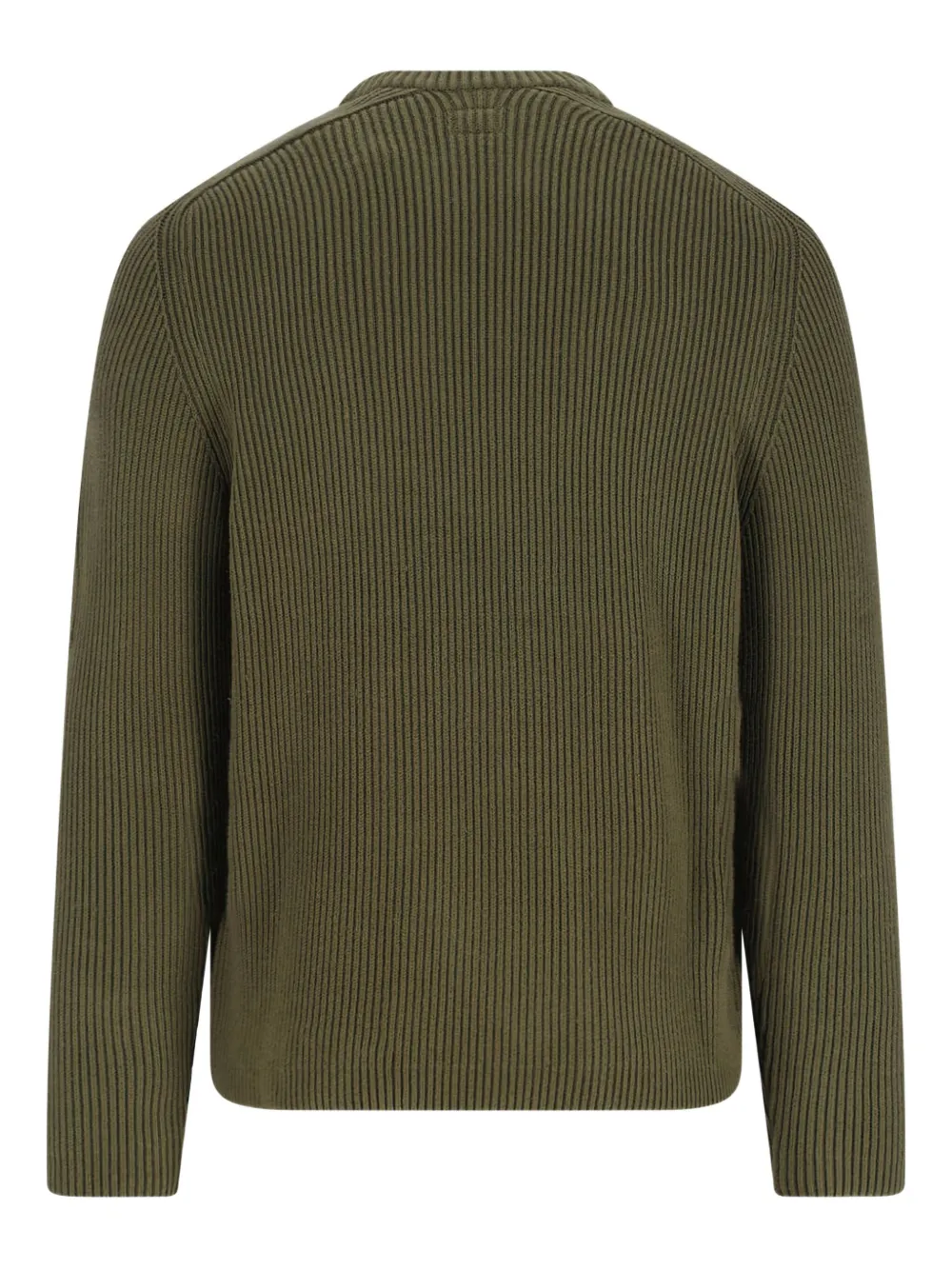 C.P. Company Geribbelde sweater met ronde hals - Groen