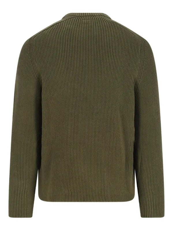 24ss C.P. Company クルーネックセーター ニット　オリーブ C.P. Company クルーネック セーター | グリーン | FARFETCH JP