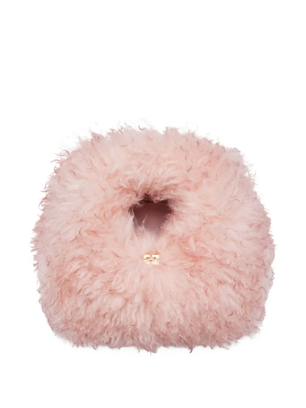 GANNI Heuptas met logoplakkaat Roze