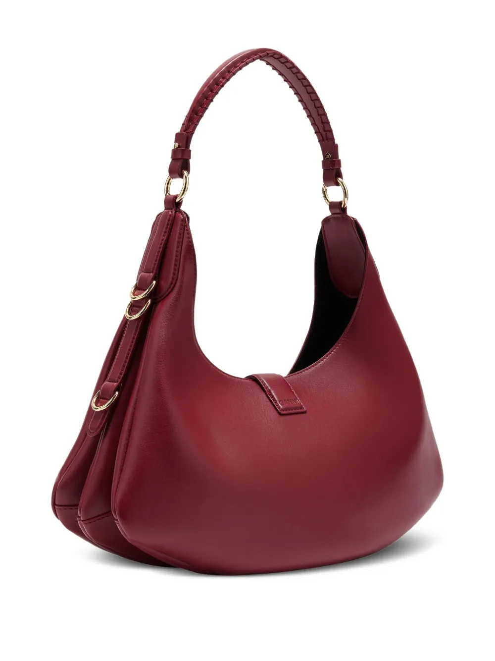 Ganni Compact Kat Tote Bag In Red