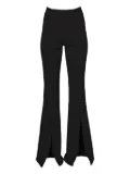 Murmur hook-and-eye fastening trousers - Black
