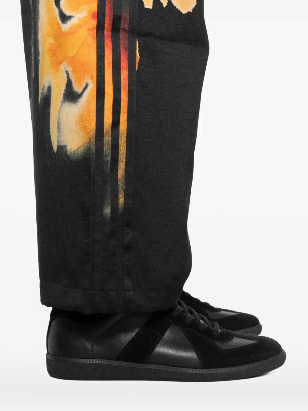 Y-3 Trainingsbroek met abstracte print Zwart
