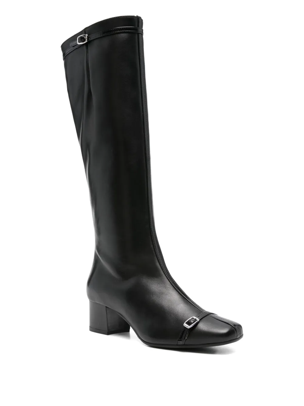 Carel Paris 40mm Starter leather boots Black